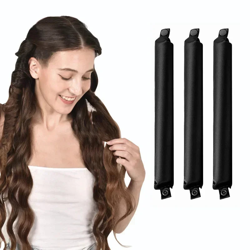 Satin Heatless Curling Rod Headband