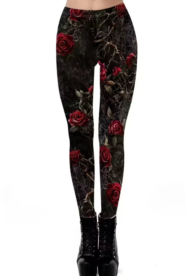 MoveX Women's Skeleton Print Leggings