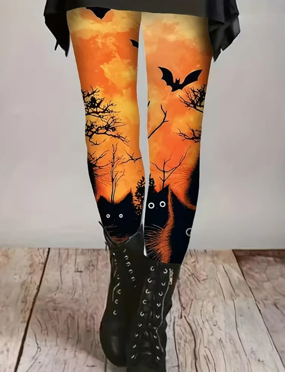 MoveX Women's Skeleton Print Leggings