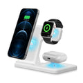 3-in-1 Foldable Magnetic Wireless Charging Station for iPhone, Watch & AirPods
