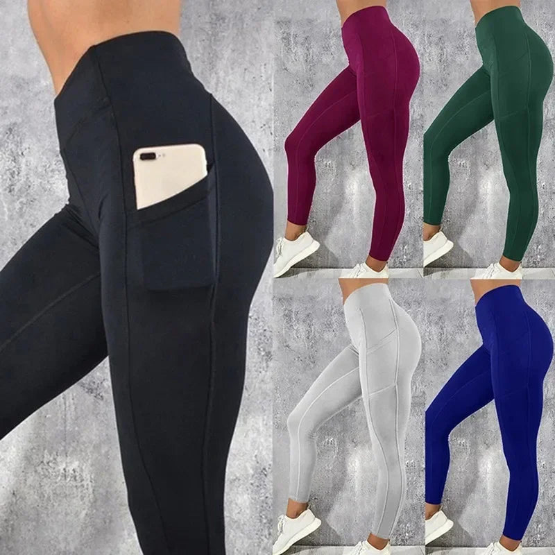 MoveX Women's High-Waist Pocket Leggings