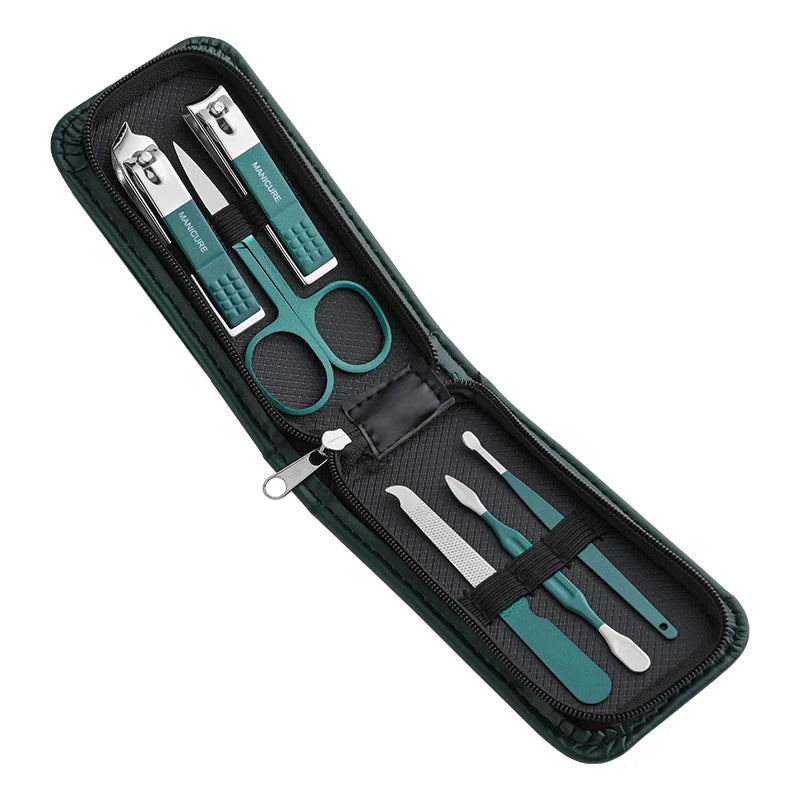 6-Piece Stainless Steel Nail Clipper & Manicure Set