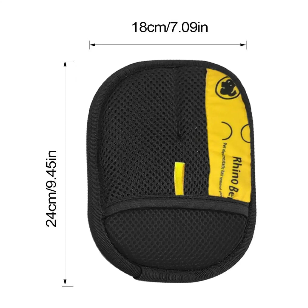 Pet Hair Remover Grooming Glove for Dogs & Cats