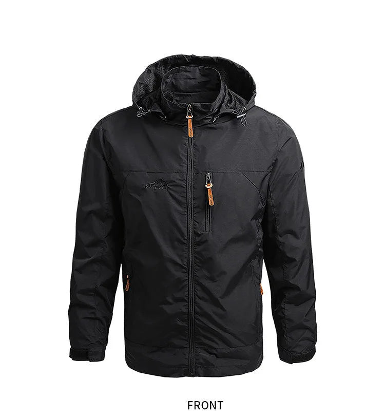 MoveX Hooded Military Field Jacket