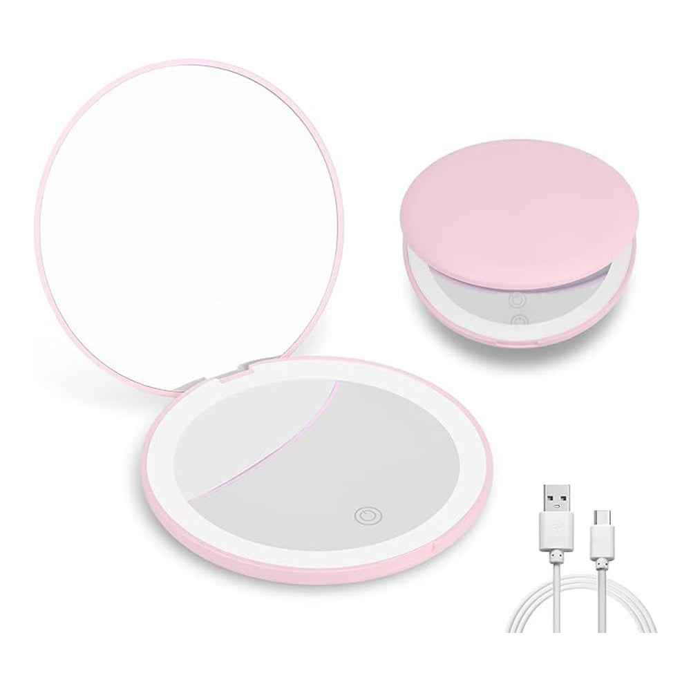 LED Travel Makeup Mirror