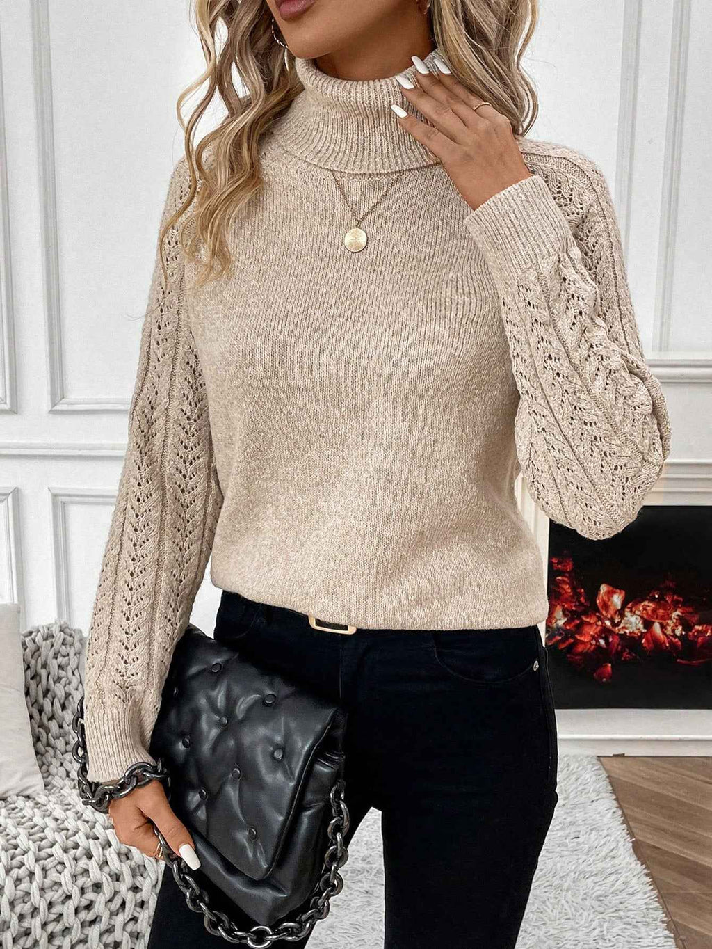 Women's Turtleneck Sweater