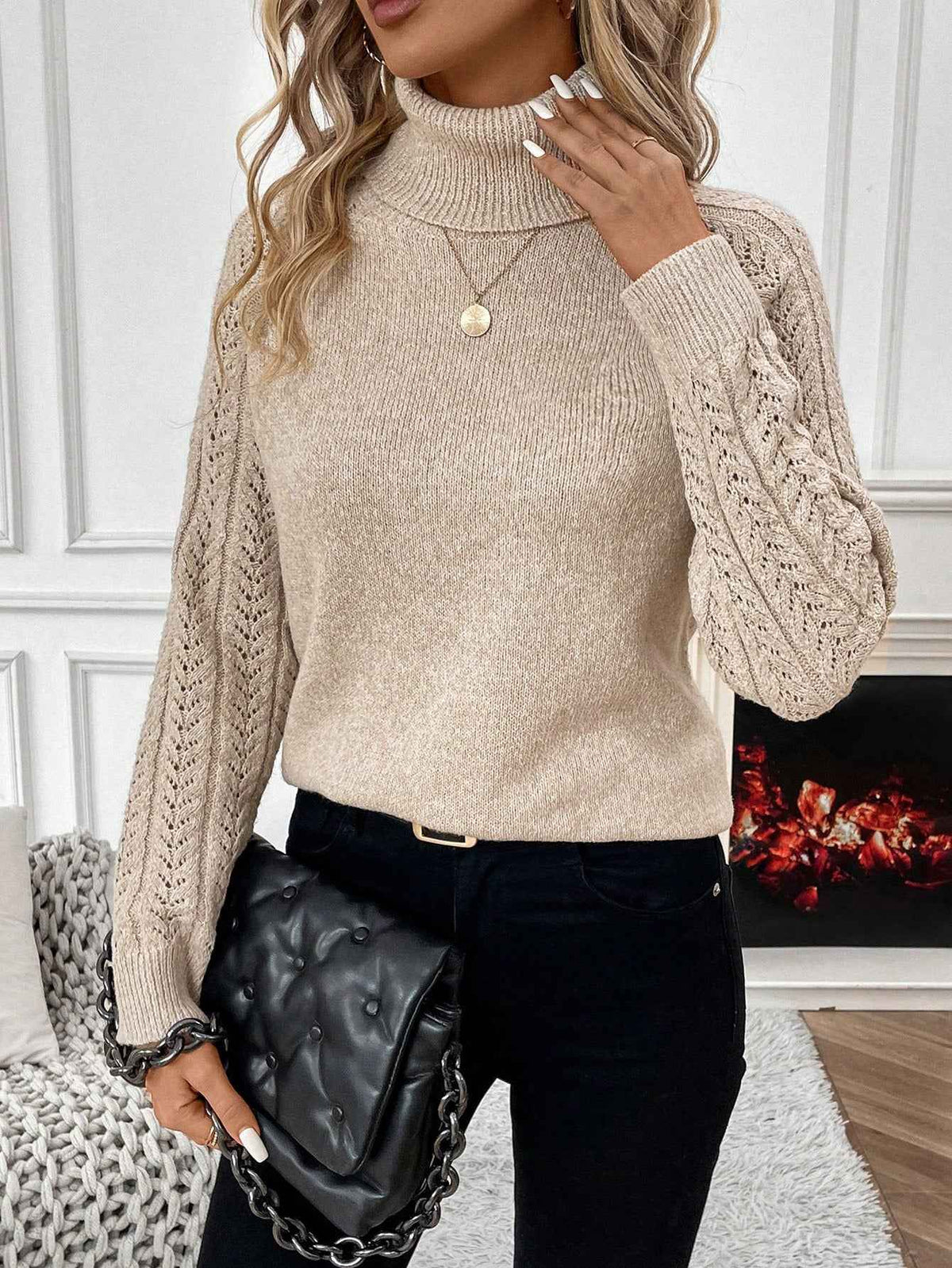 Women's Turtleneck Sweater