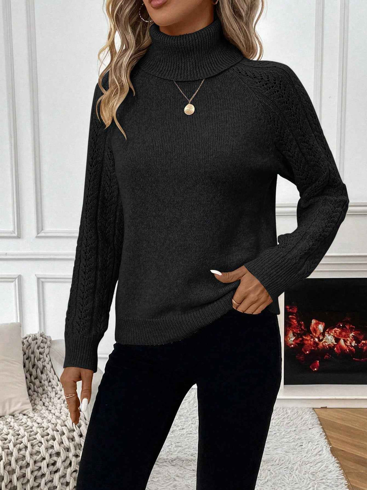 Women's Turtleneck Sweater