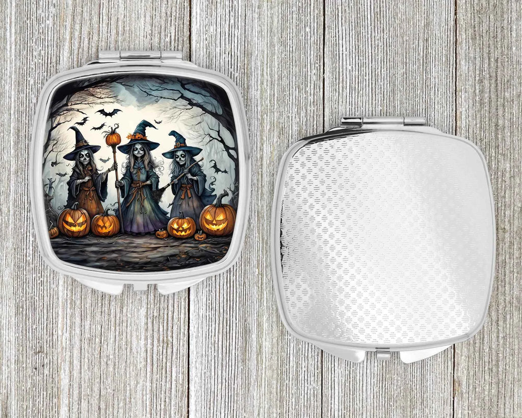 Halloween Witches Compact Mirror