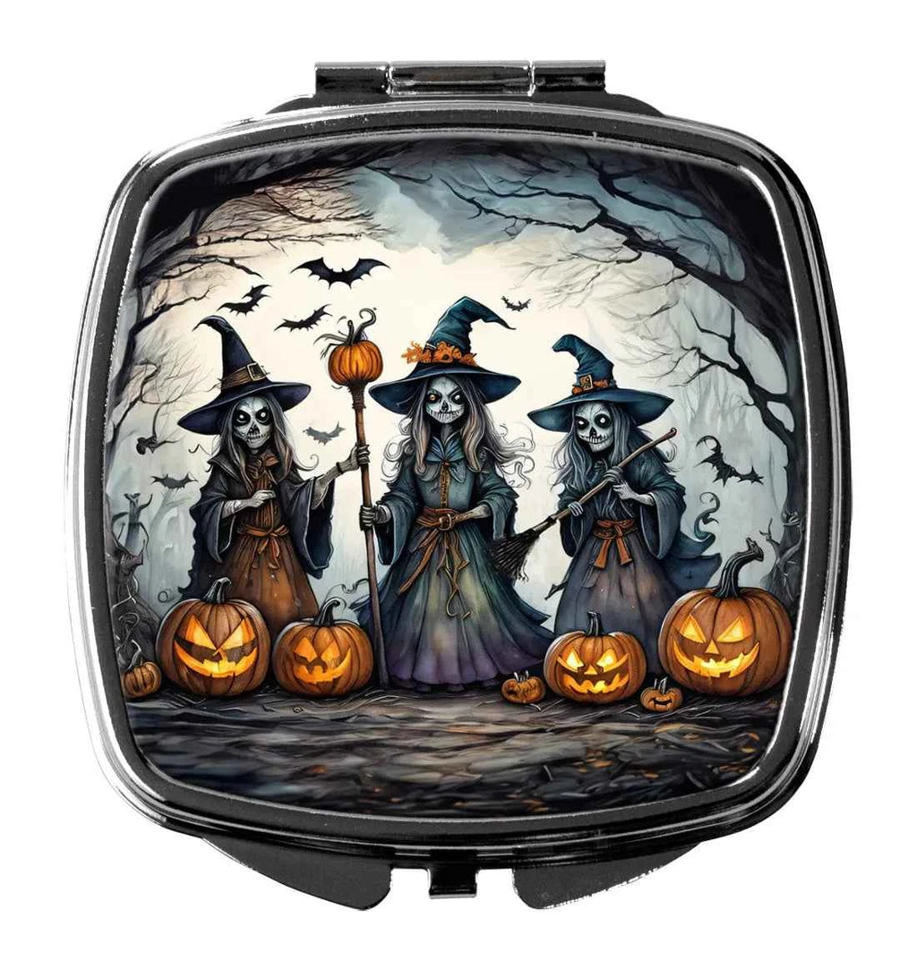 Halloween Witches Compact Mirror